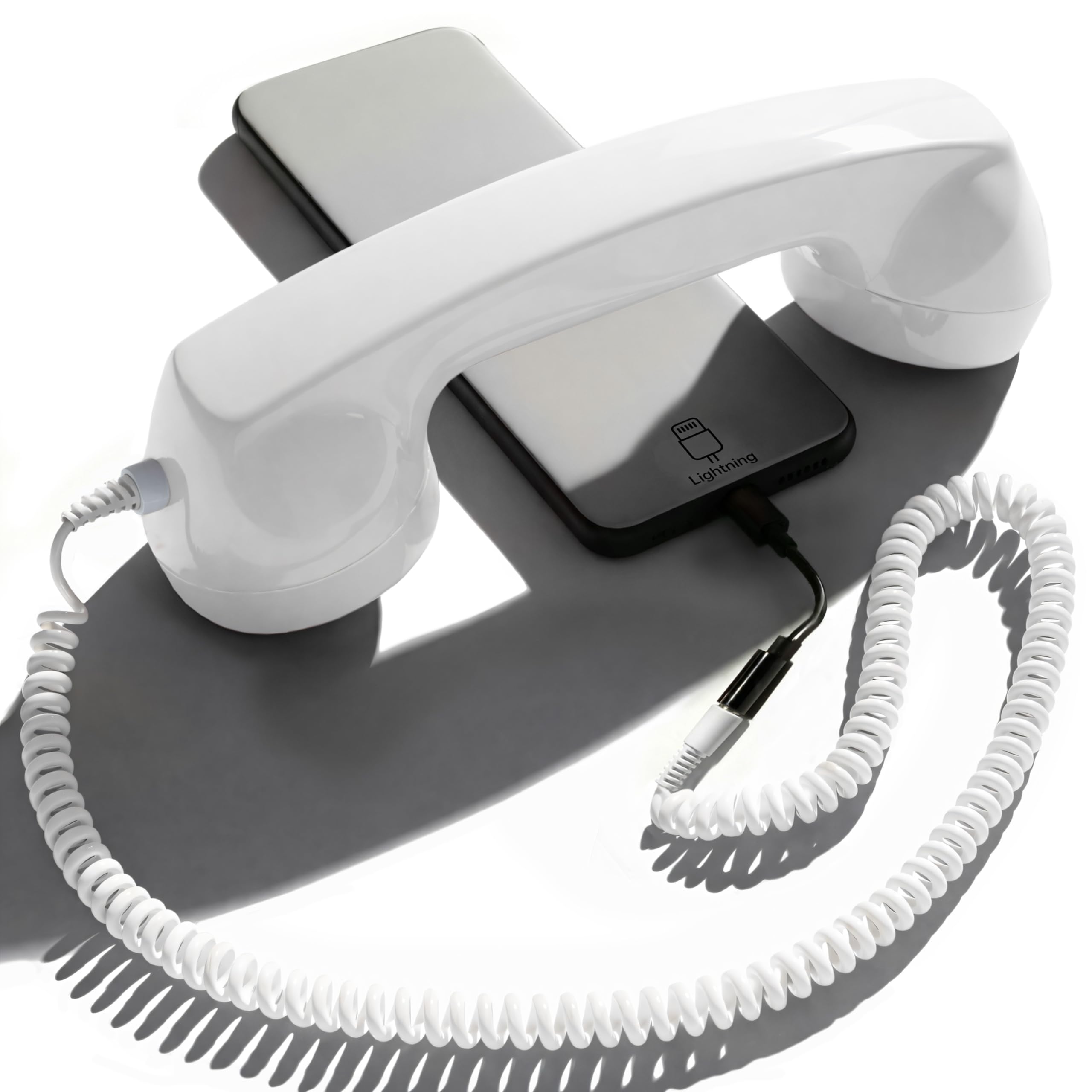 Opis Technology Auricular de Estilo Retro en Forma de Receptor de teléfono (Versión para iPhone) - el 60s Micro Azul — view 24