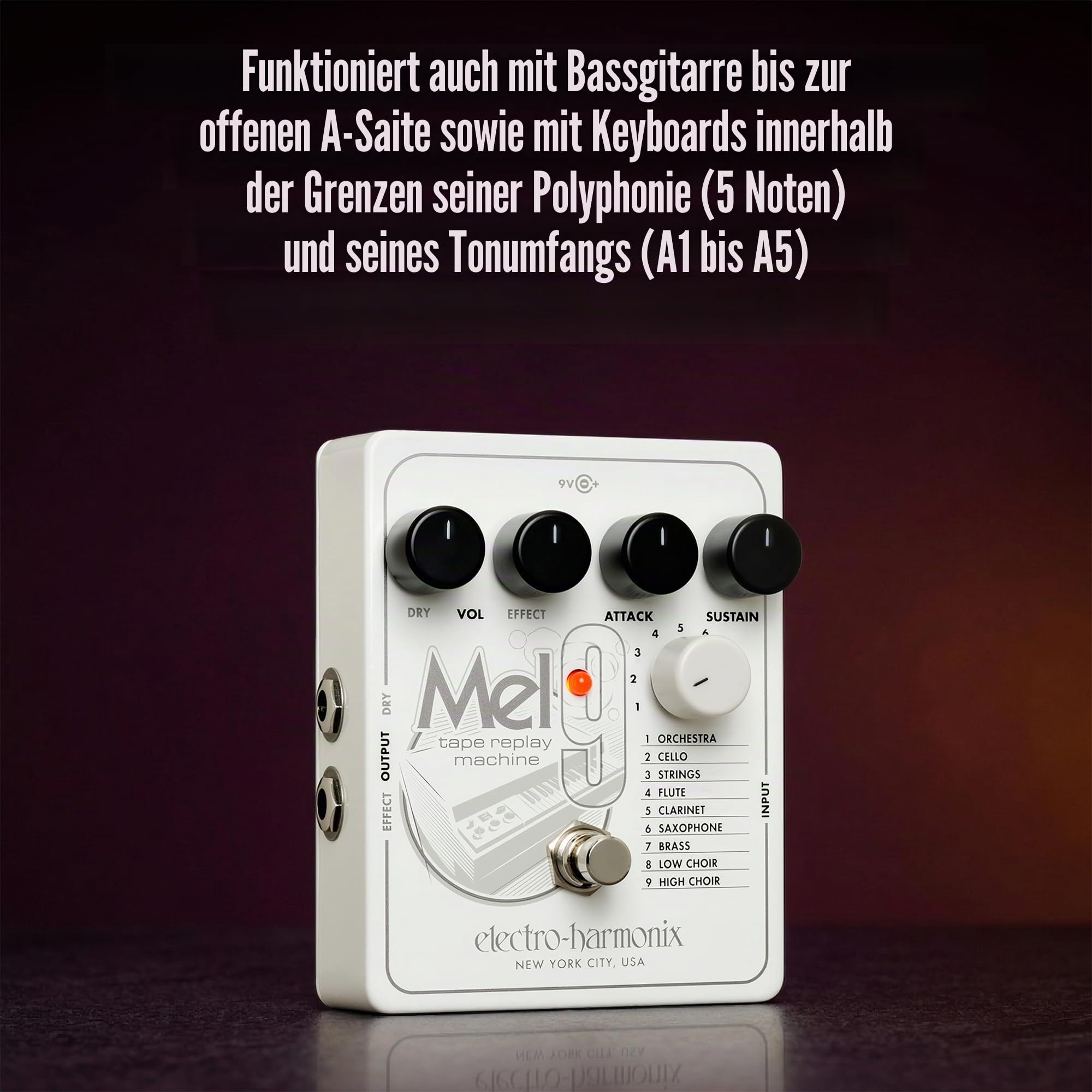 Electro Harmonix MEL9, Tape Replay Machine