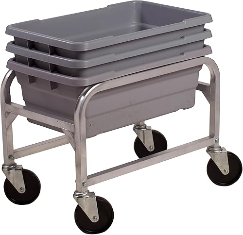 Miniatura 2 de winco albc-1Lug Box Cart, aluminio