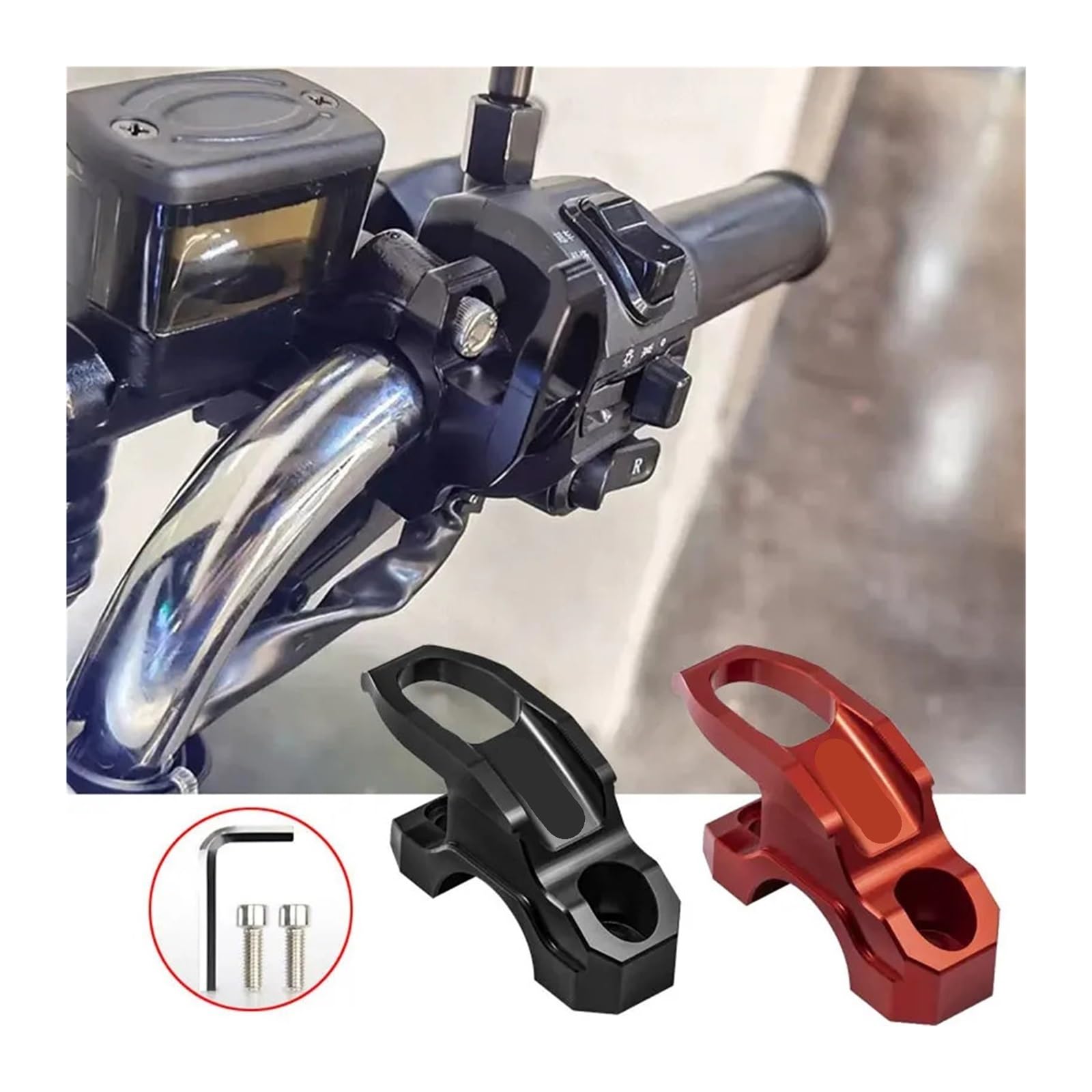 jiningxinxin CNC Aluminum Motorcycle Accessories Helmet Luggage Hooks Compatible With GS G310GS F700/750GS F800/850GS R1200/1250GS(Black)