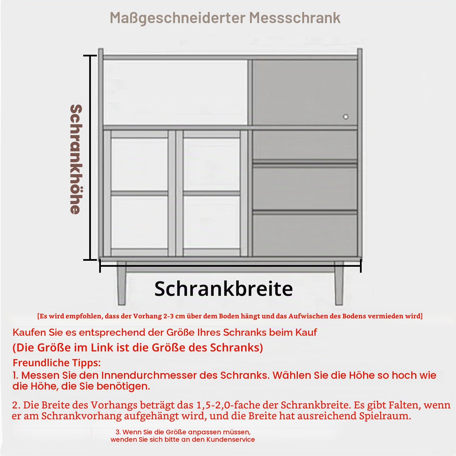 Schrankvorhang, Staubdichter Vorhang für Regale Schrank Vorhang Zum Schieben Schrank Schatten Vorhan Wasserdicht Schrankvorhänge Küche für Regale