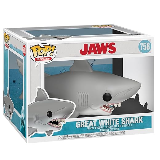 En Oferta Funko Pop Pop | Movies: Jaws - Jaws 6'', Multicolor