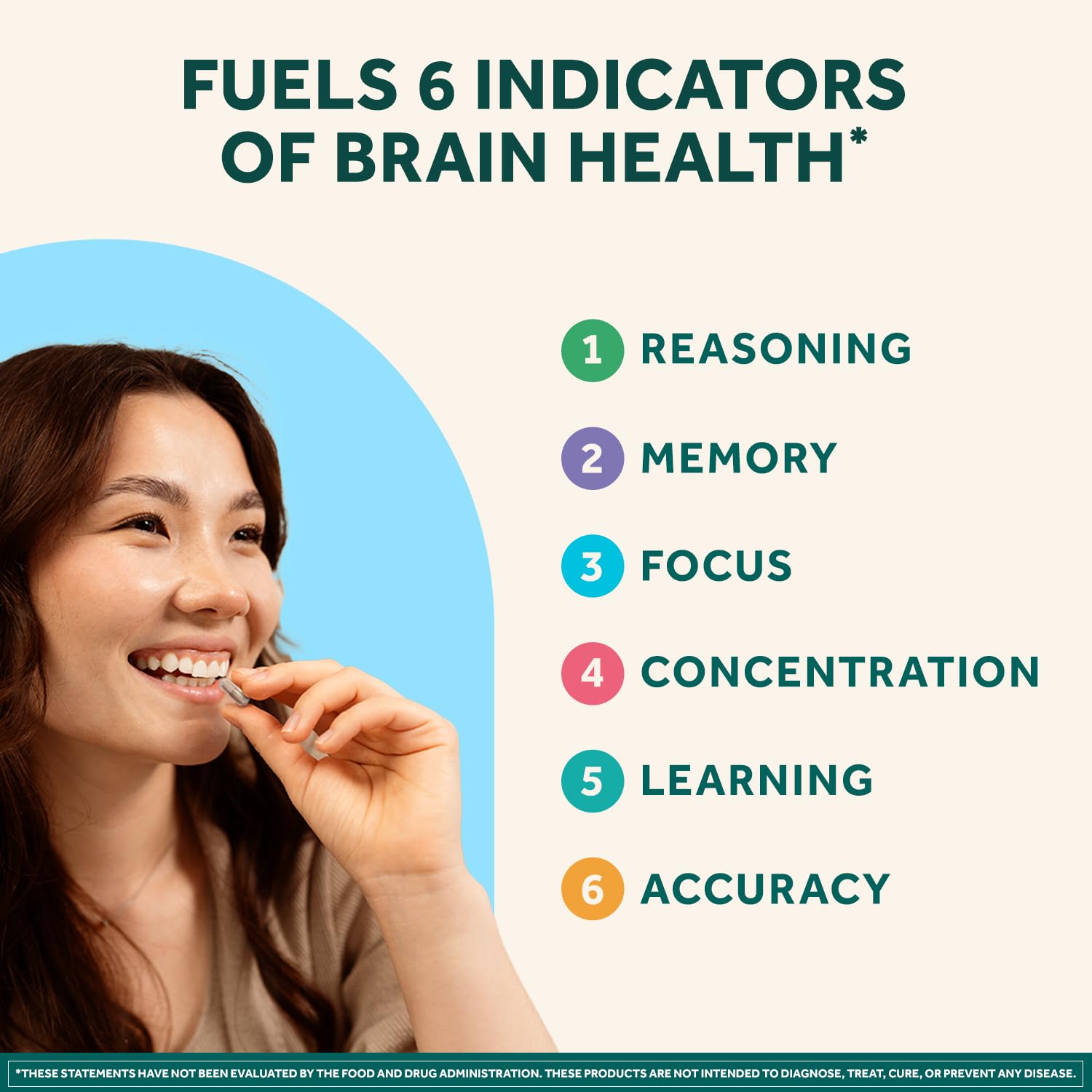 NEURIVA Plus Brain Supplement for Memory, Focus & Concentration + Cognitive Function with Clinically Tested Nootropics Phosphatidylserine and Neurofactor, VIT B6 & B12, 30 Count Capsules (2 Pack) — Amazon image 2