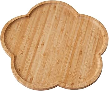 花柄装飾 木製トレイ 大きめ Amazon｜トレー 木製トレー 木製トレイ花形 お盆 トレー トレイ