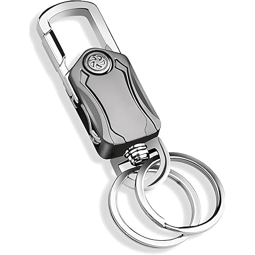 5-in-1 Stylish Keychain Silver