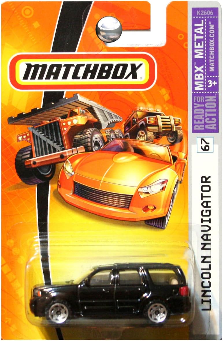 Matchbox 2006 #67 Lincoln Navigator Black MBX Metal