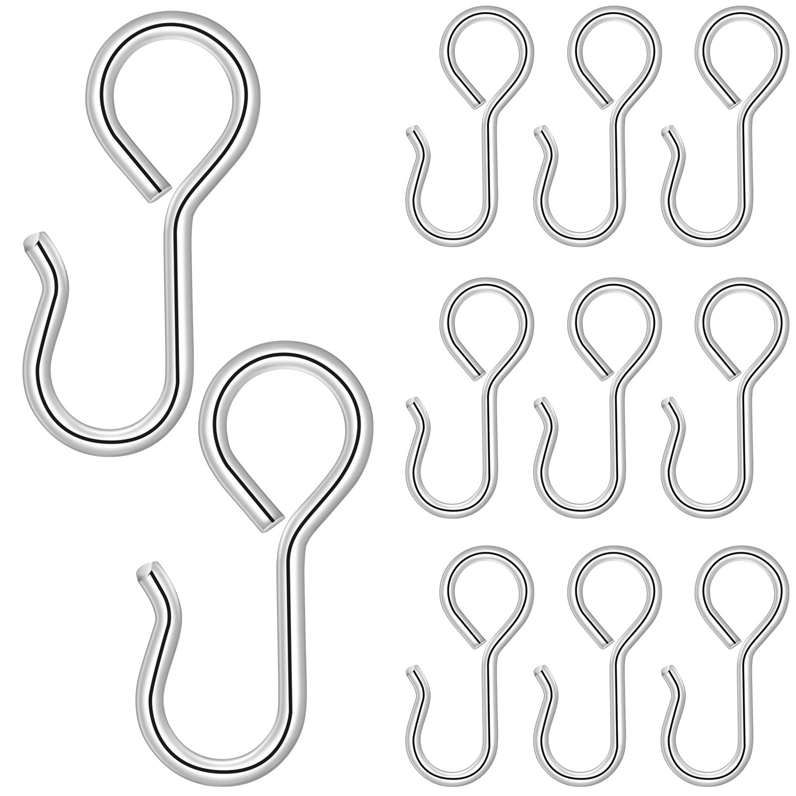 aupawdy 120 Pezzi Coprisedile Auto Ganci di Fissaggio Ganci a s Piccoli Cuscino Seggiolino Auto Ganci S Design Cuscino Sedile Auto Ganci Accessori Auto