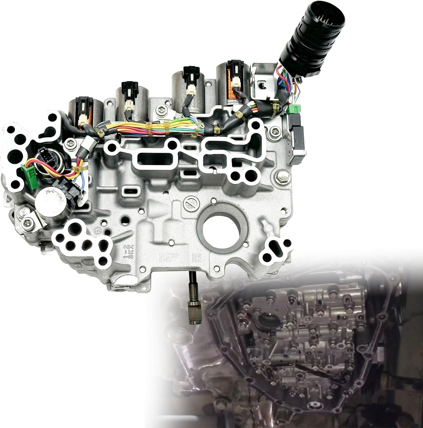 JF015E RE0F11A CVT Transmission Valve Body Compatible with 2013-2019 Nissan Sentra1.6L 1.8L, Versa Tiida Note Nissan Versa Note 2013-2015 Chevrolet Spark Suzuki Swift 31705-X428E 31705-X428B
