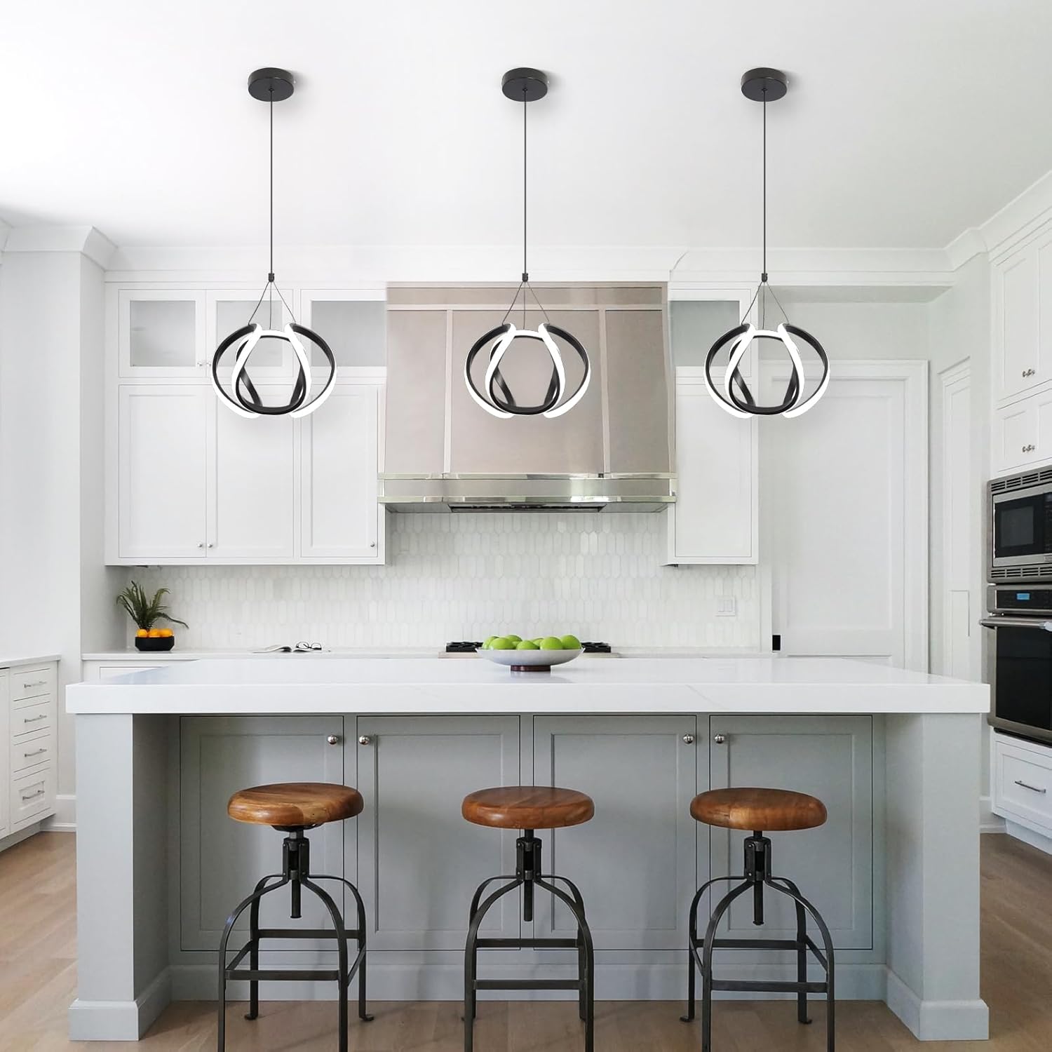 CANEOE Modernas lámparas colgantes LED, 5500 K, iluminación colgante