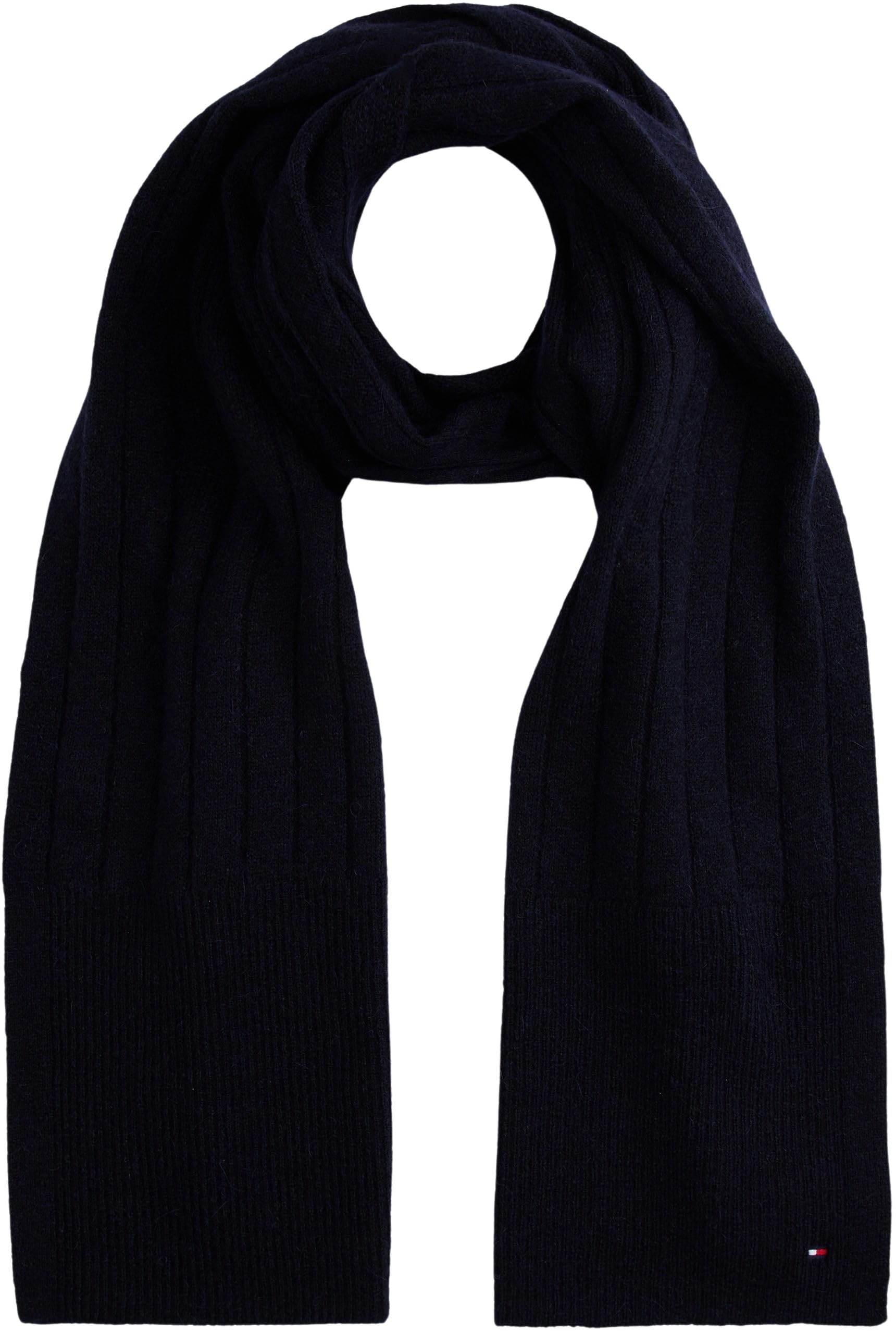 Tommy Hilfiger Th Flag Fluffy Scarf Aw0aw17787 Écharpe de poids moyen Femme (lot de 1)