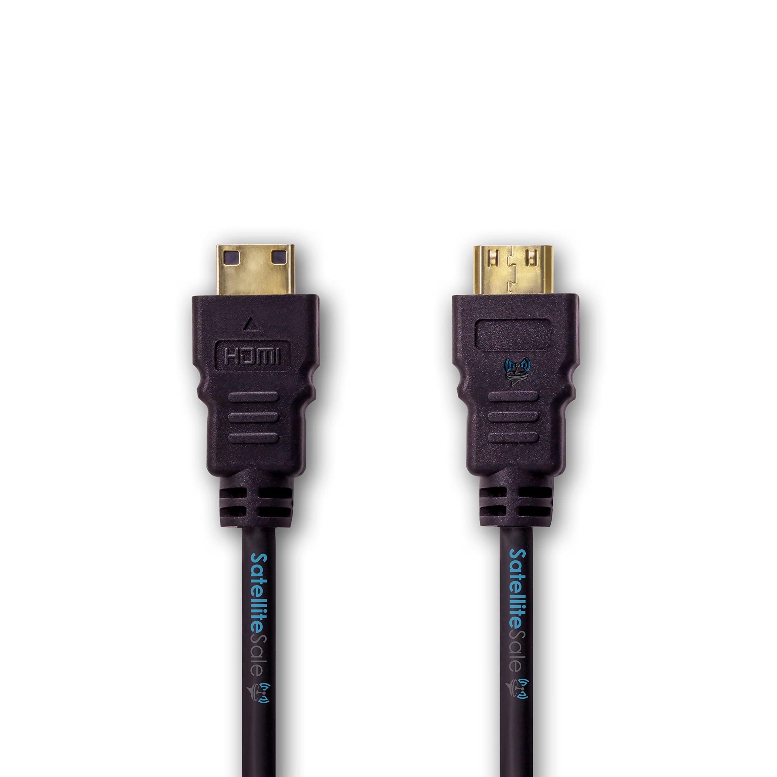 HDMI Cables SatelliteSale 3ft Mini HDMI To HDMI Cable - 4K 30Hz Gold ...
