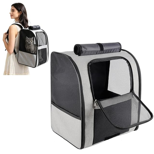 PETCUTE Mochila para Perro Gatos