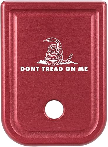 Vista 105 de NDZ Performance Placa base de cargador para Glock 17 19 19X 22 23 24 26 27 31 32 33 34 35 37 38 39 45 Gen 1-4 0.354 in .40 S&W de aluminio anodizado