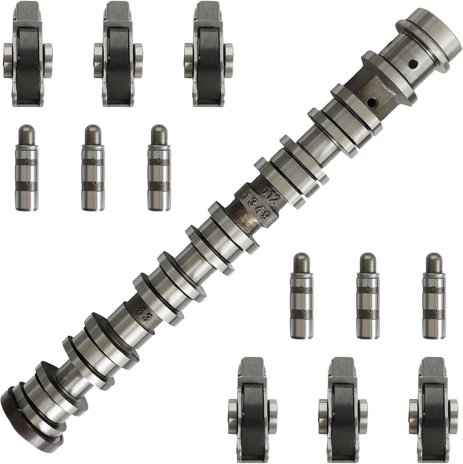 3.6 Engine Left Side Camshaft w/Intake Rocker Arm & Valve Lifter For Chrysler Pacifica Dodge Durango Jeep Wrangler 3.6L 2017-2026 5047912AC 5047896AD 5047883AC