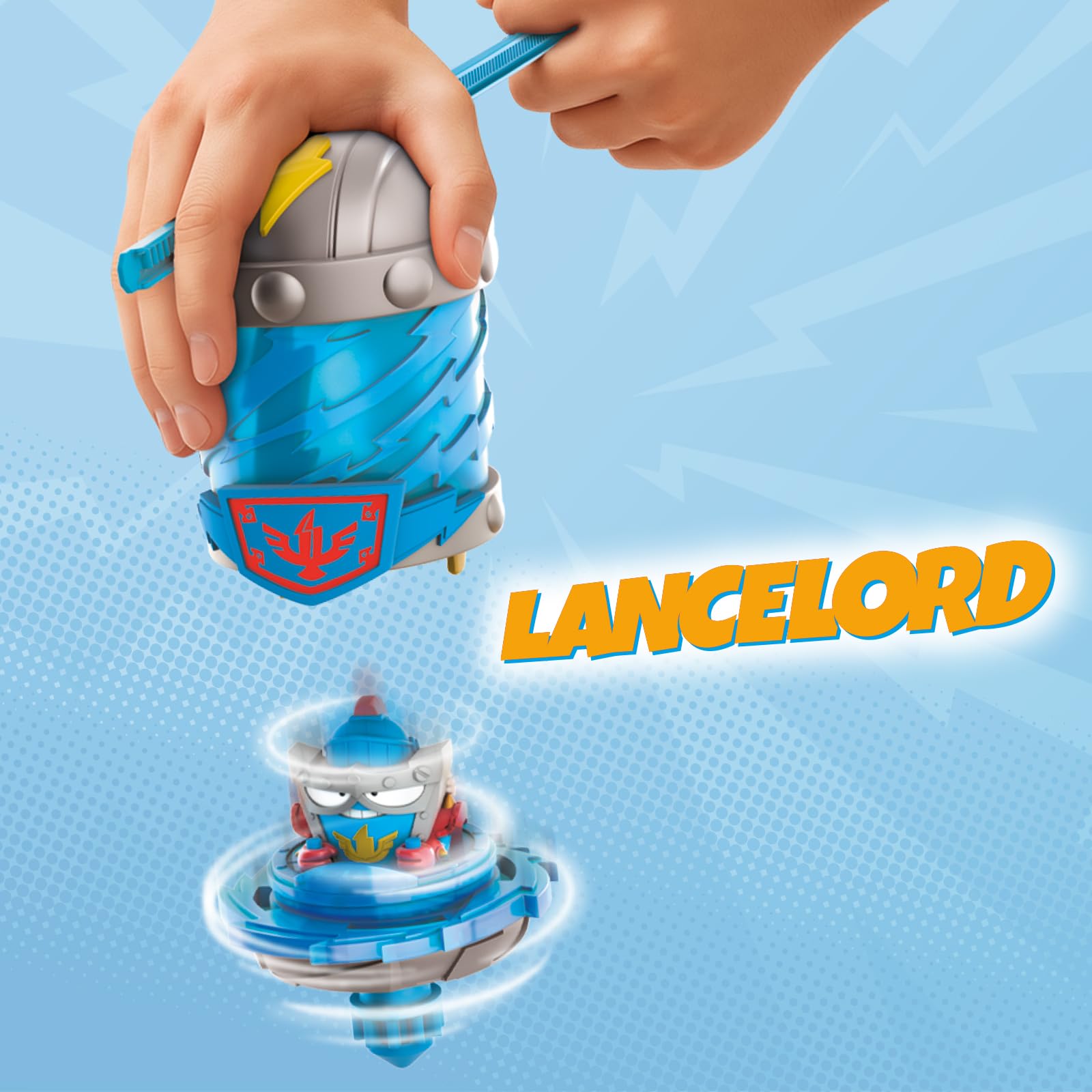 SUPERTHINGS KAZOOM Power – Kazoom Spinner – Lancelord. Incluye 1 Cápsula Kazoom, 1 peonza Kazoom y 1 Tira. — view 5