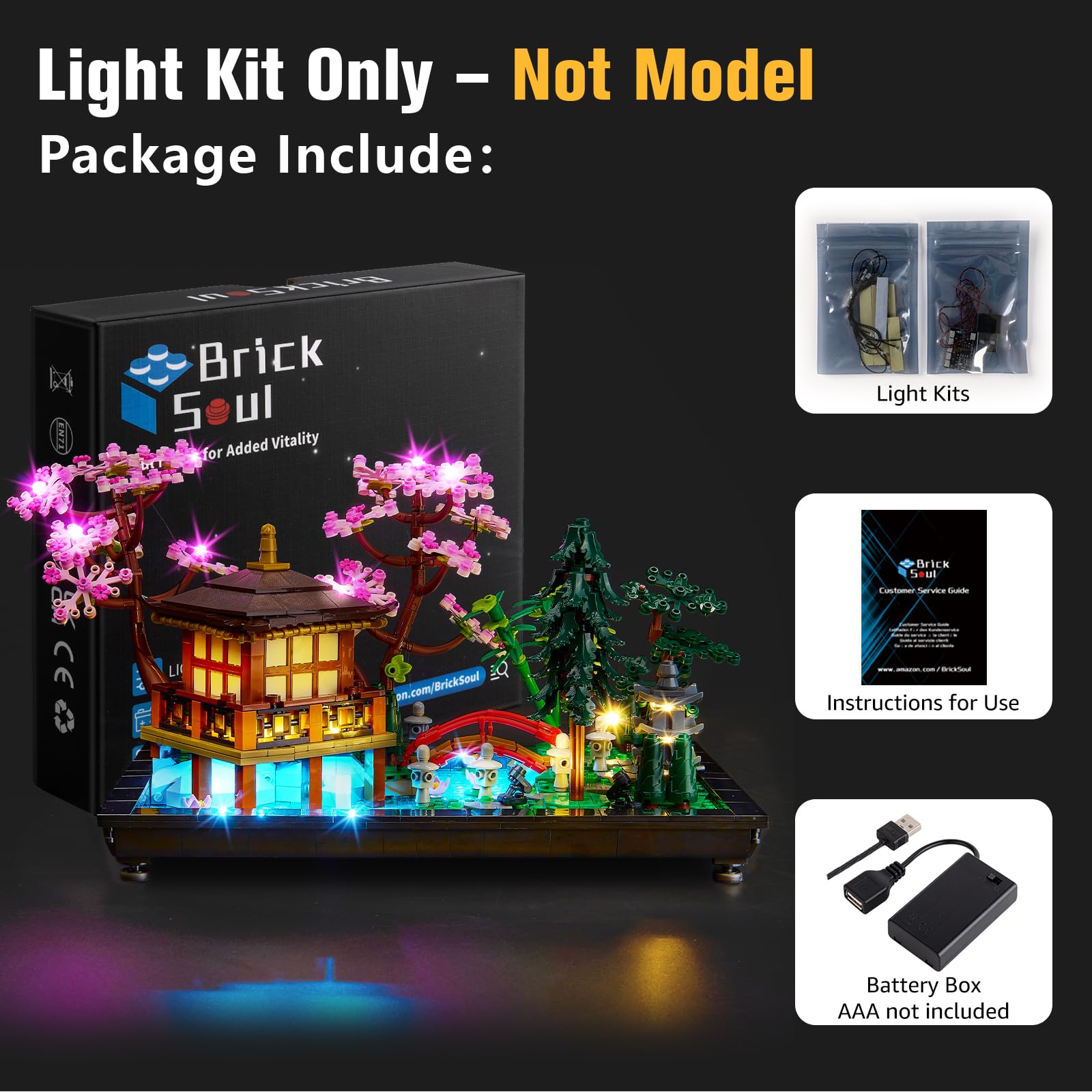 Amazon.com: BrickSoul Light Up Kit Compatible with Lego 10315