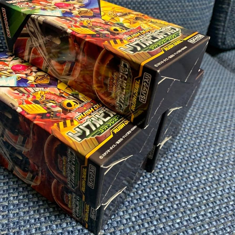 遊戯王ラッシュデュエル トリプルビルドパック　ゴッドブレスウィング　3box Amazon | 遊戯王ラッシュデュエル トリプルビルドパック ゴッド