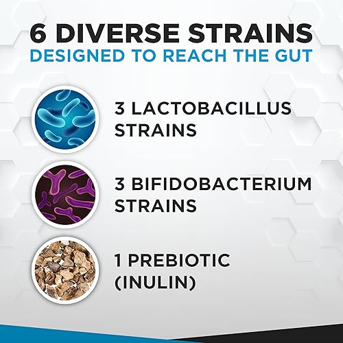 Miniatura 7 de Probióticos para la salud digestiva 60 cápsulas  10 mil millones de UFC mezcla probiótica de múltiples cepas formuladas científicamente  Suplementos