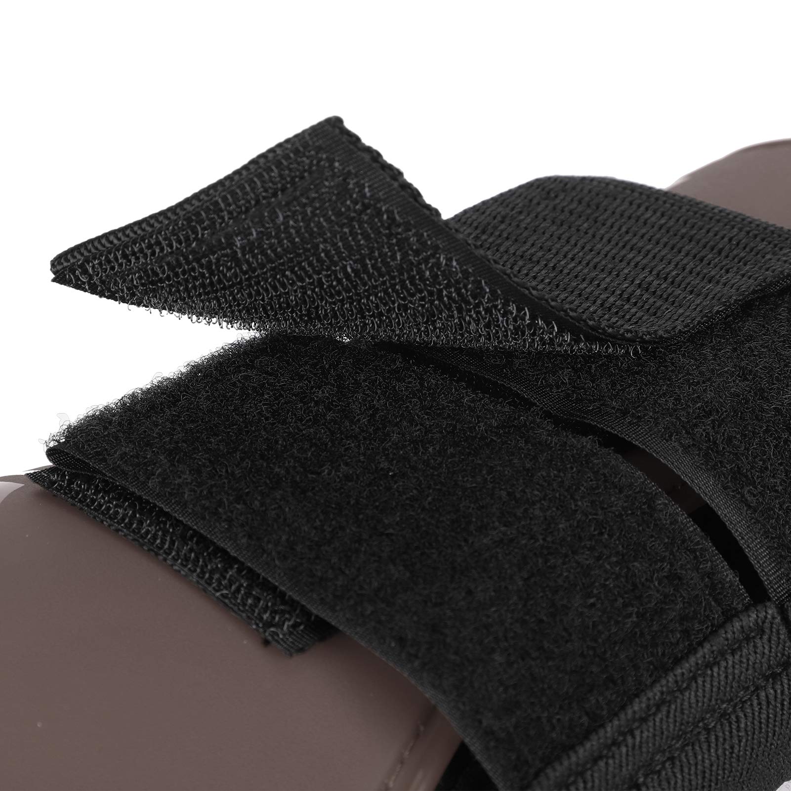 Protège-Jambes de Cheval, Coque en PU épaissie avec Coussinet intérieur élastique, Protection Durable des Jambes de Cheval pour Le Saut et l'entraînement, Doublure en néoprène