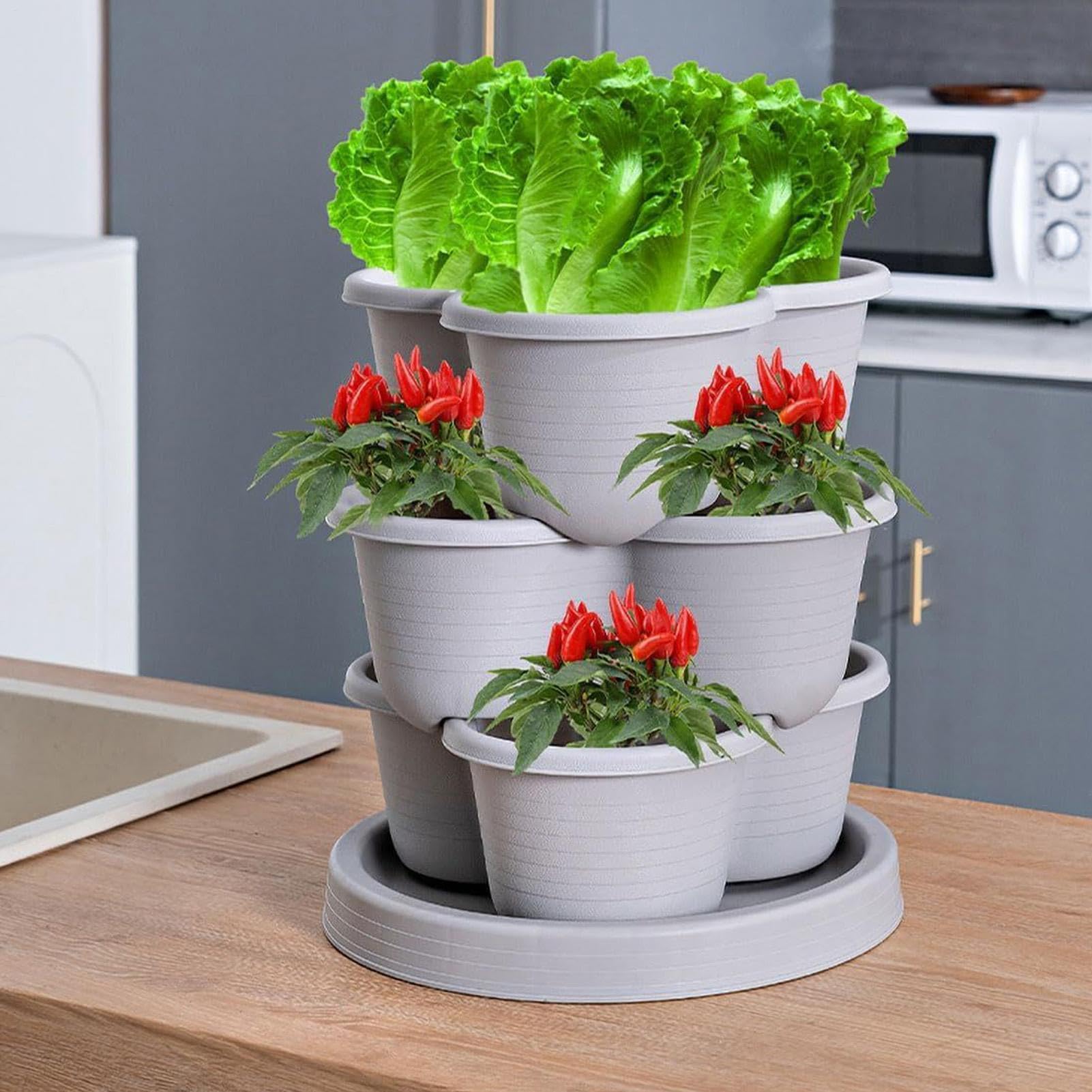 Vaso Impilabile Contenitore Per Vasi Da Fiori