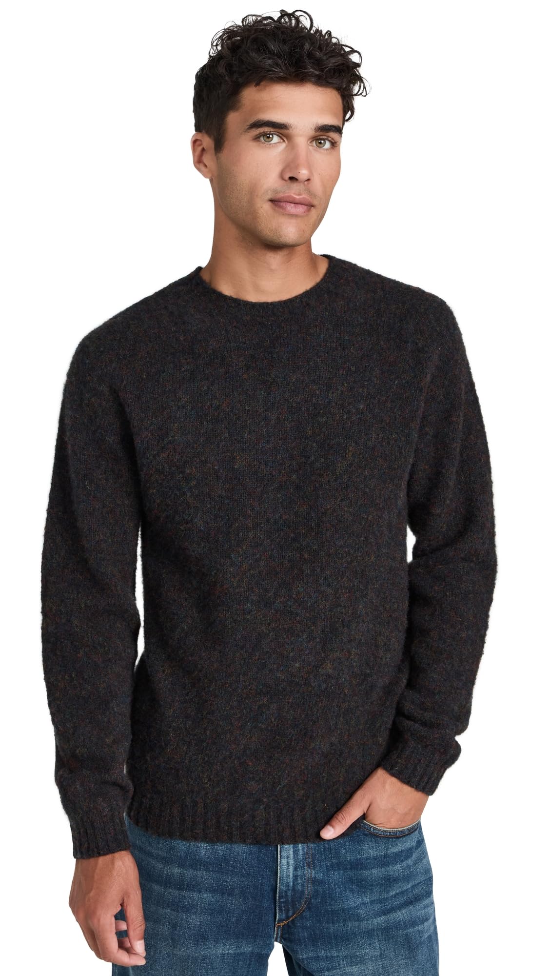 Norse Projects Men's Birnir Brushed Lambswool Sweater