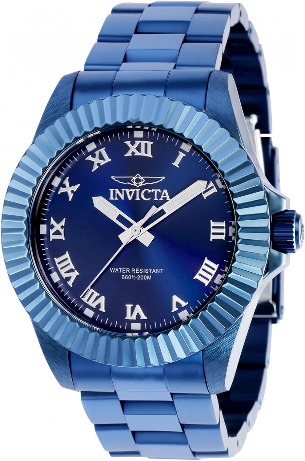 Invicta Men's Pro Diver 44mm Stainless Steel Quartz Watch, Blue (Model: 37409)
