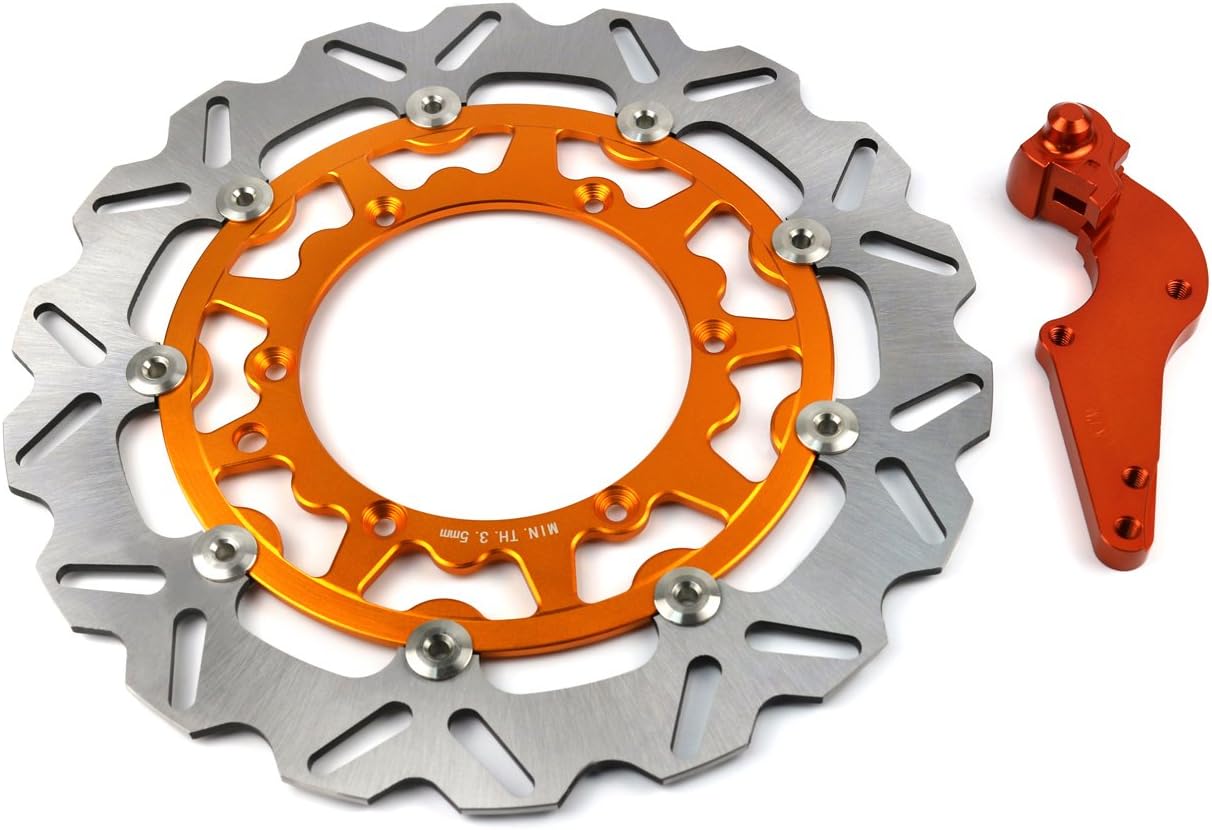 320mm Brake Disc Plus Bracket for KTM EXC Sx SXF XCF XCW Xcwf Xc 125-530 09-15