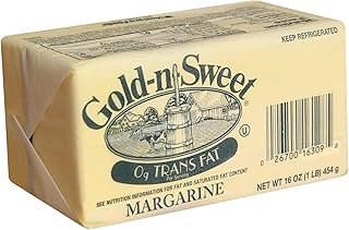 Gold N Sweet Dairy Print Margarine, 1 Pound - 30 per case.