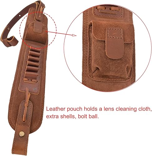 Miniatura 6 de WAYNE'S DOG Almohadilla de cuero para reposamuñecas con correa y bucles a juego, no necesita taladrono necesita soportes