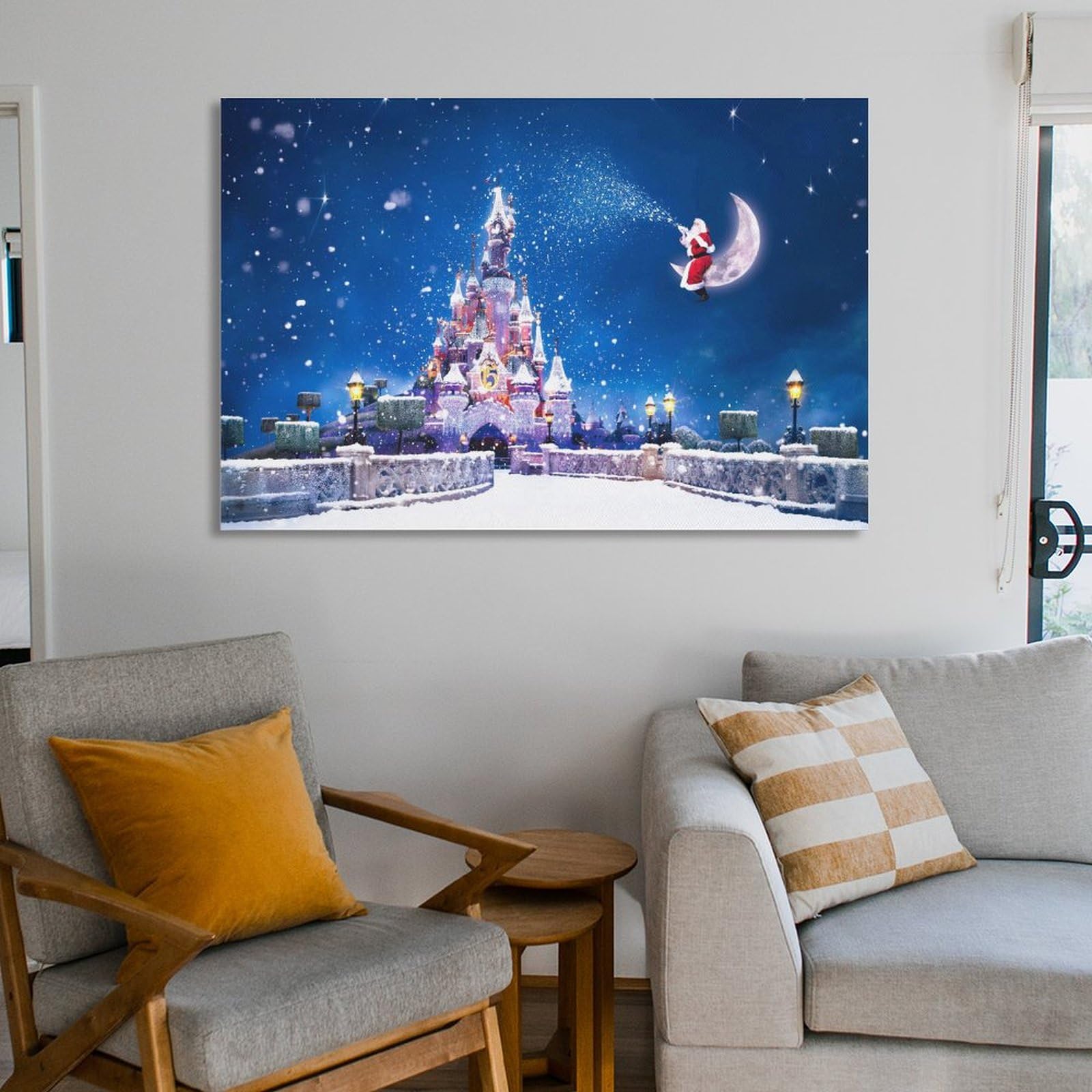 Amazon.co.jp: ディズニーワールド クリスマスのシンデレラ城と