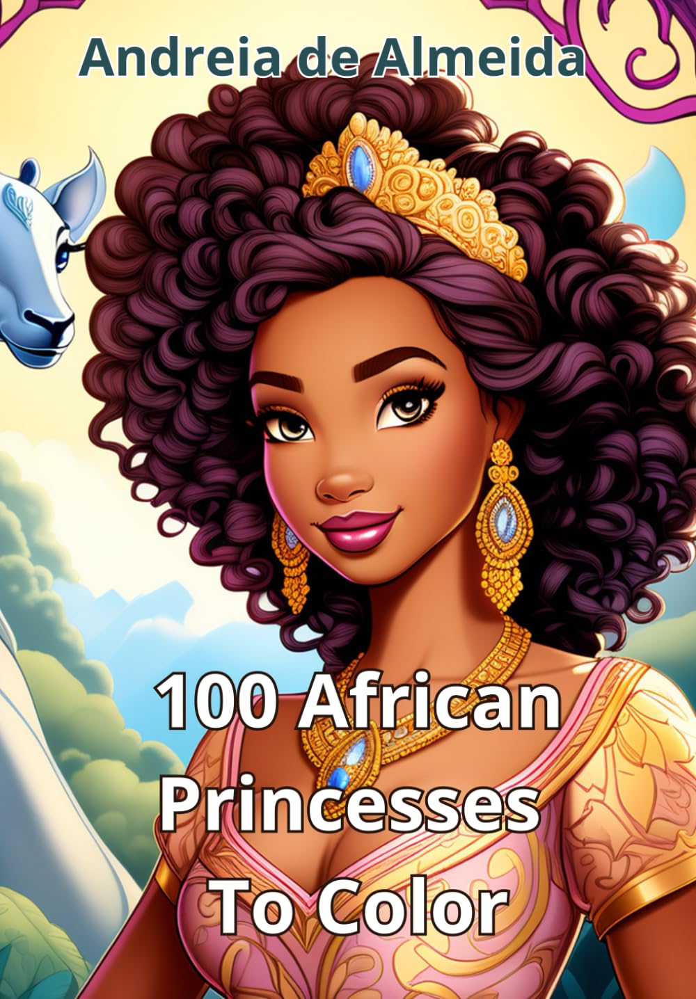 100 African Princesses To Color