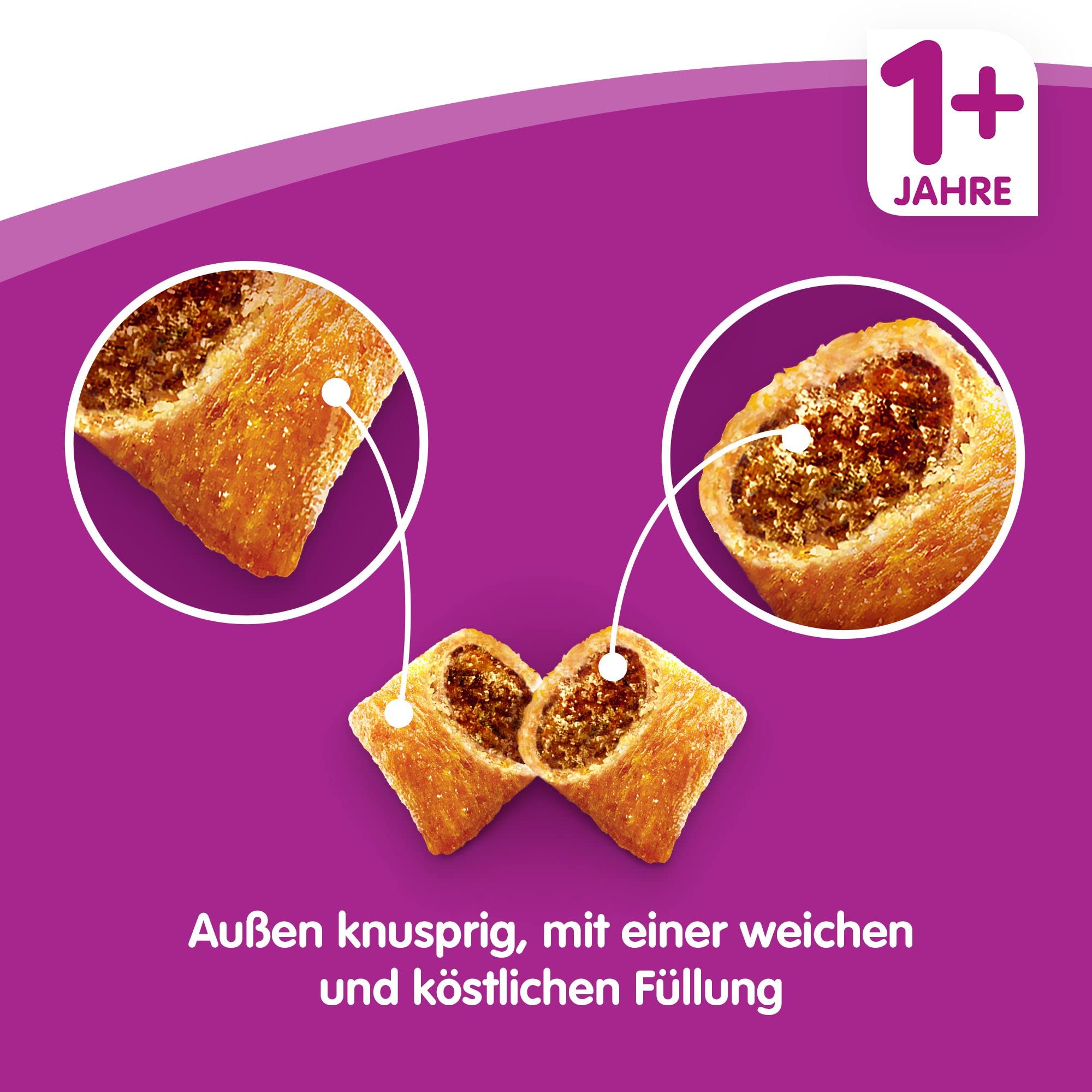 Whiskas Adult 1+ sucha karma jagnięca, 5 x 800 g (5 paczek) - sucha karma dla dorosłych kotów - dostępne różne opakowania produktu