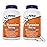 NOW Foods L-Tyrosine 500mg, 300 Capsules (Pack of 2) - Non GMO Supplement - 500 mg Caps - Free Form Ltyrosine