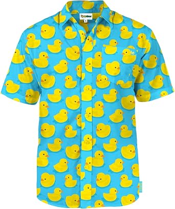 Tipsy Elves Hawaiian Shirts for Men - Casual Beach & Summer Party Shirts for Men - Stretch Fabric with Modern Fit