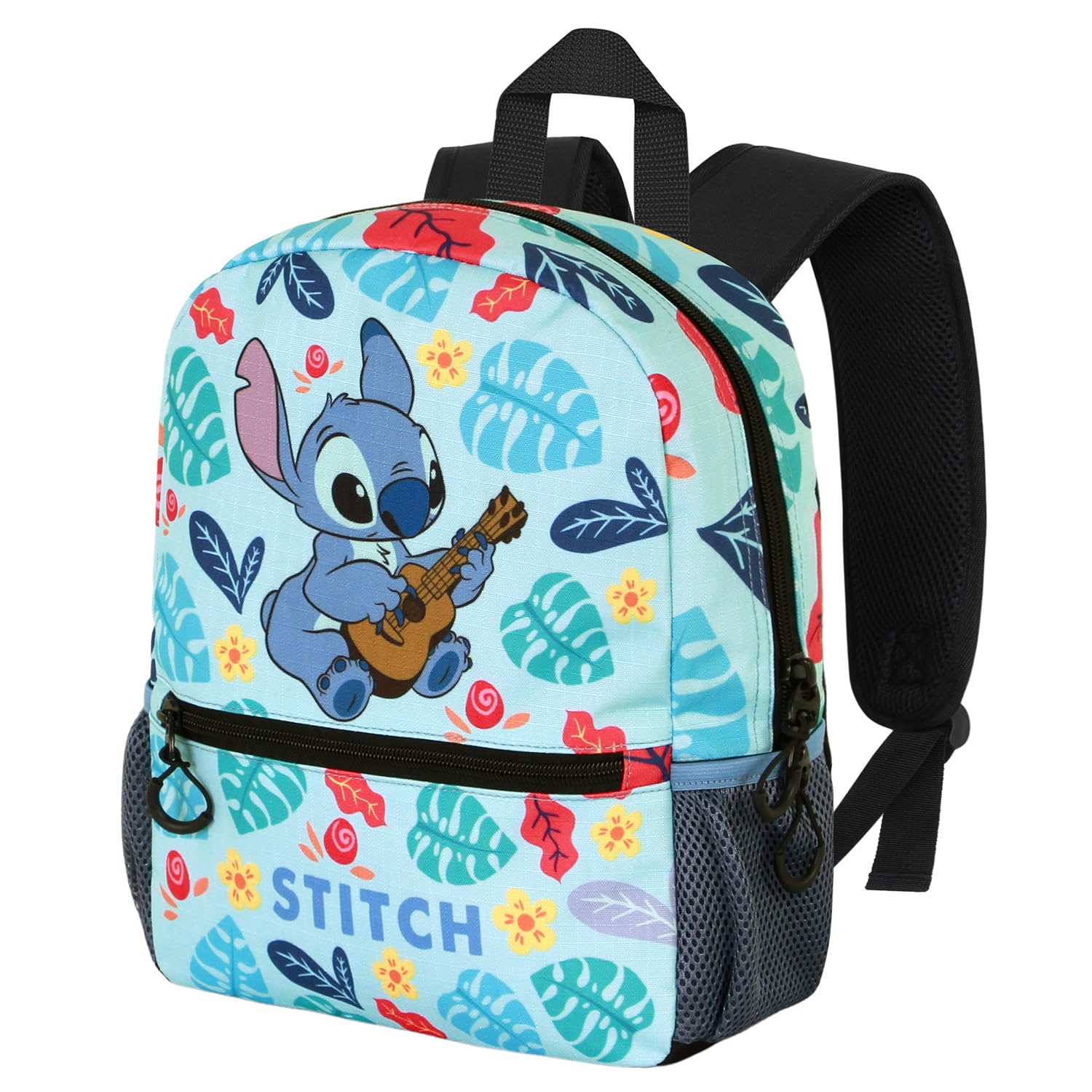 Disney Lilo and Stitch Guitar-Sweet Backpack, Green, 26 x 33 cm, Capacity 9,5 L