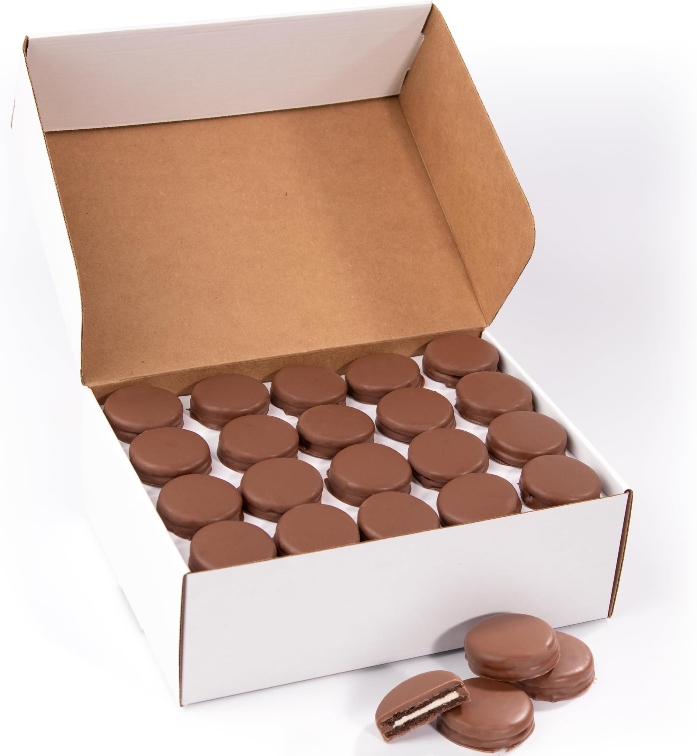 Bulk Milk Chocolate Flavored Sandwich Cookies - 5 lb Box