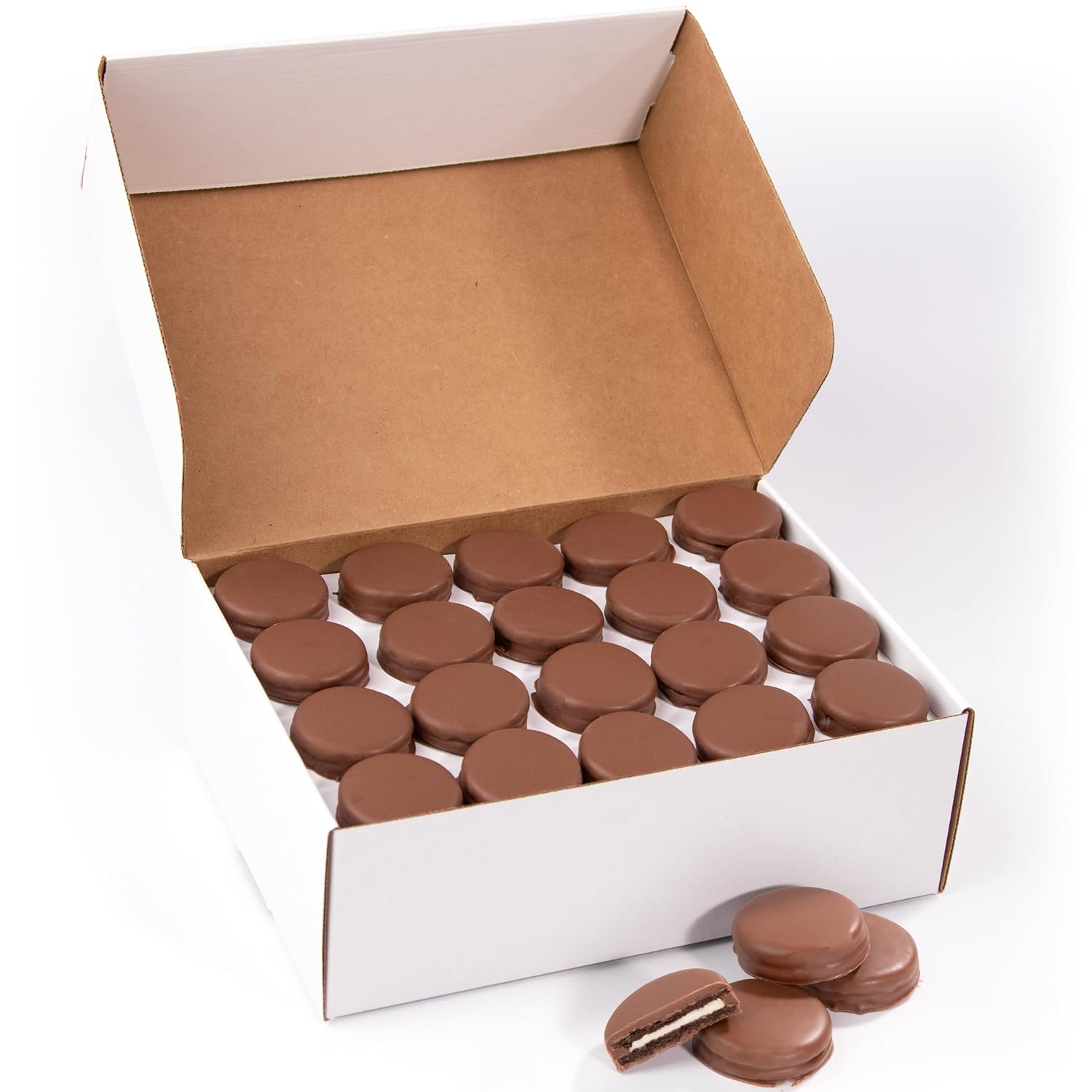 Bulk Milk Chocolate Flavored Sandwich Cookies - 5 lb Box