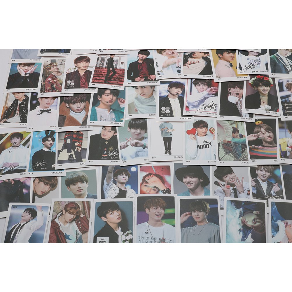 BTS BTS JUNGKOOK Solo Mini Photocards Set with free Extra Photo