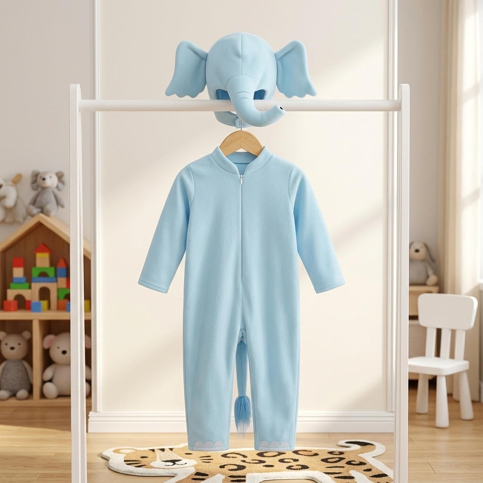 predolo Costumi di Halloween da Animale per Bambini, Costumi di Halloween per Giochi di Ruolo e spettacoli teatrali, S