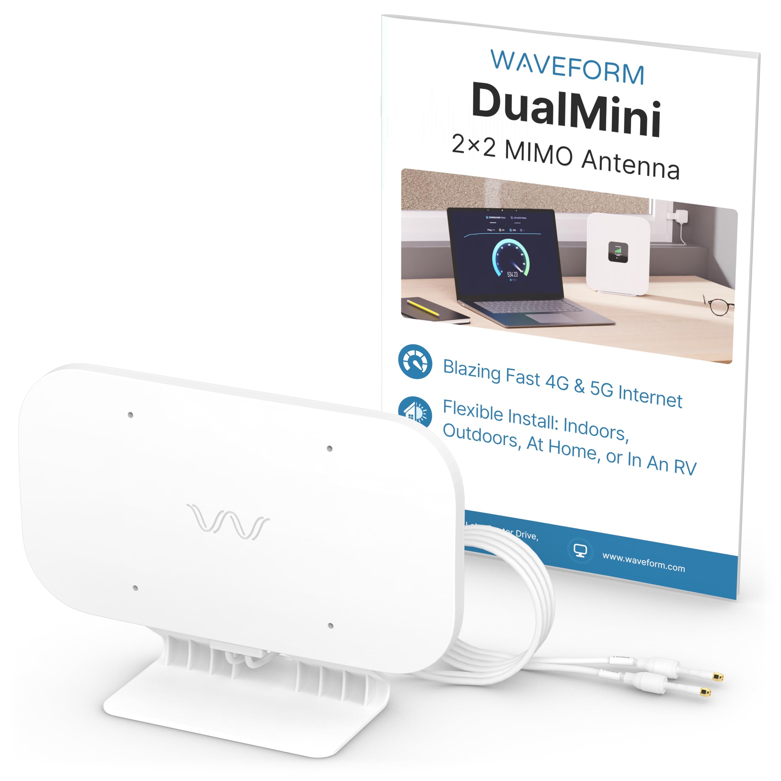 Amazon.com: Waveform DualMini: Low-Profile 2x2 MIMO Window Antenna