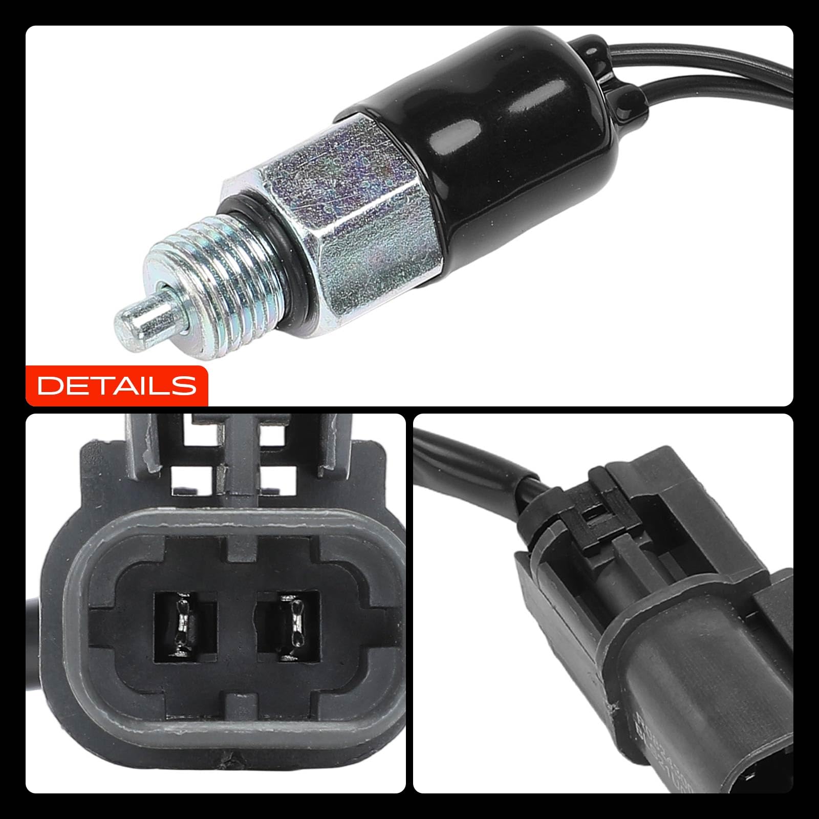 Frankberg Interrupteur de feux de recul 3200521U00 | Compatible avec: Serena C23, Cabstar E TL VL, Terrano I WD21, NP300 Navara D40, 300 ZX Z32, Patrol GR V Wagon Y61