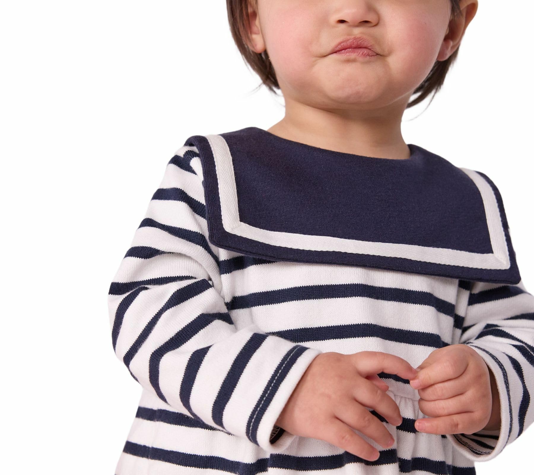 Petit Bateau A0cny Robe Manches Longues Bébé Fille (Lot de 1)