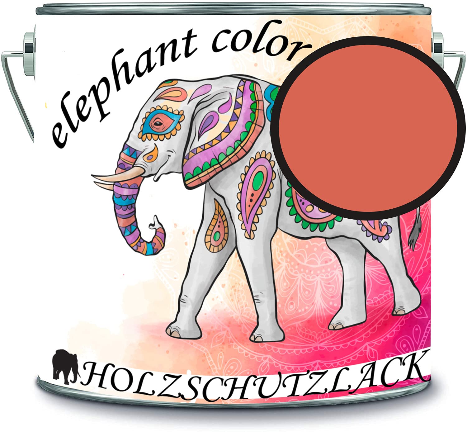 Vernis de protection bois RAL 2012 orange saumon contre les intempéries