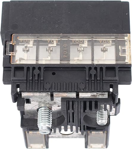 Miniatura 5 de MOTOKU Soporte de fusible de batería positivo y conector de terminal de batería para Nissan Frontier Pathfinder Xterra Armada QX80