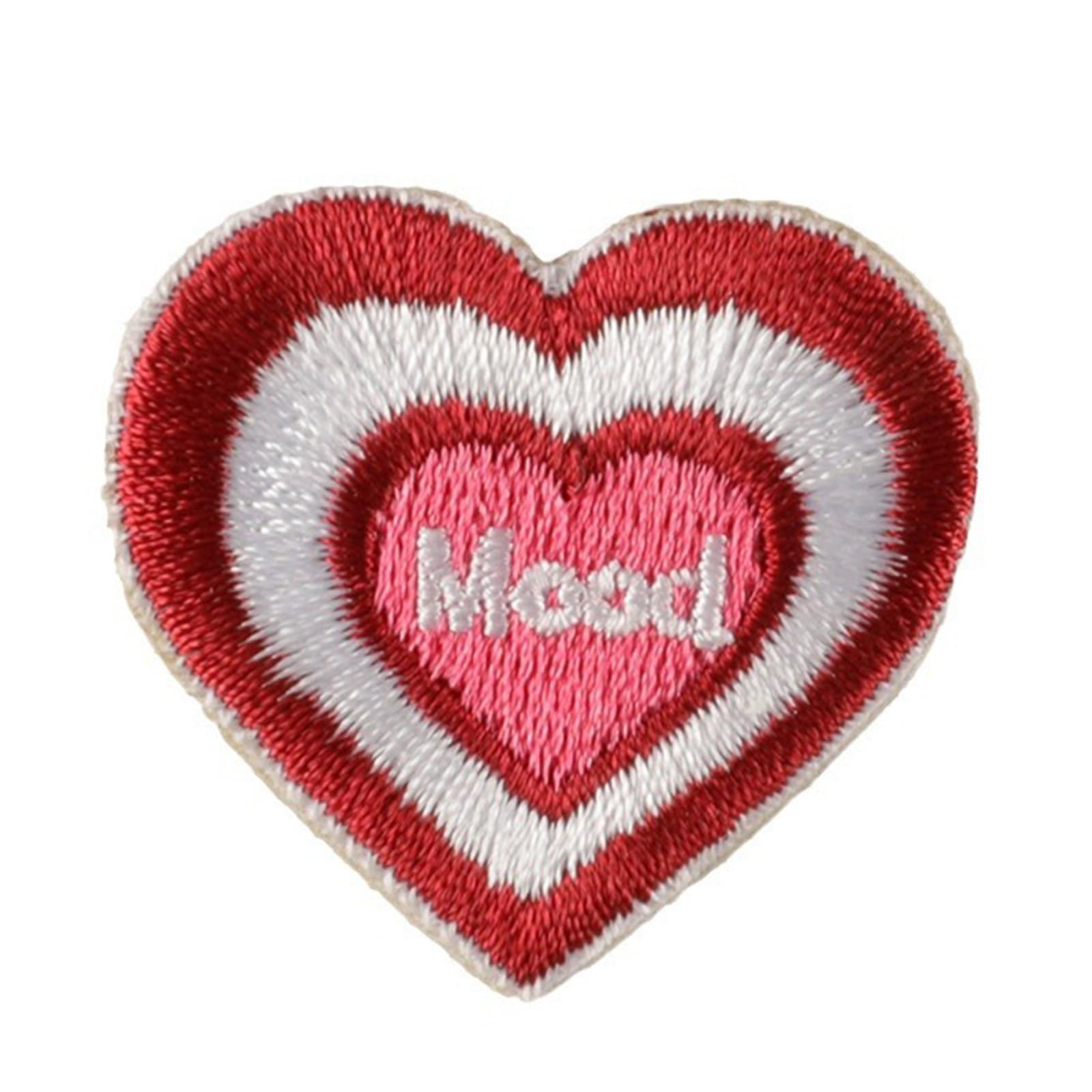 Apliques para ropa, Parches bordados de tela flores, apliques parches for planchar con corazón amor 16 piezas