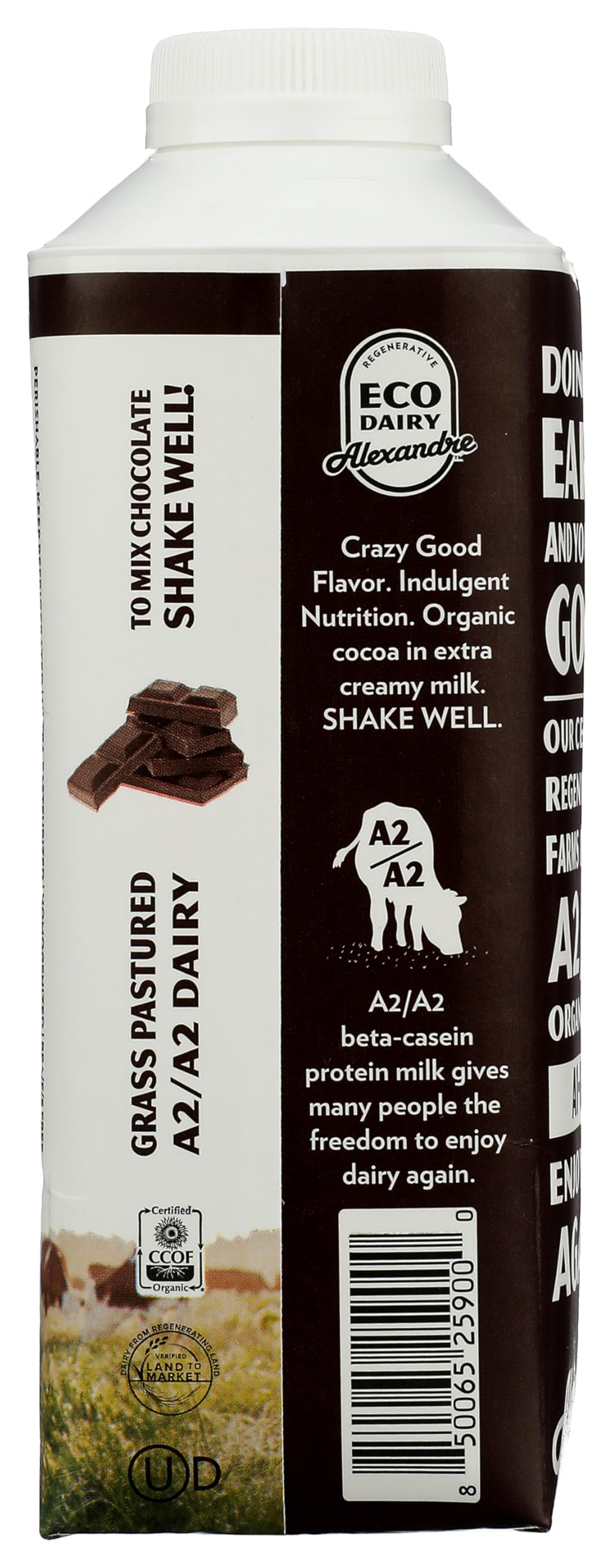 Amazon.com: ALEXANDRE FAMILY FARMS Organic A2A2 Chocolate Whole