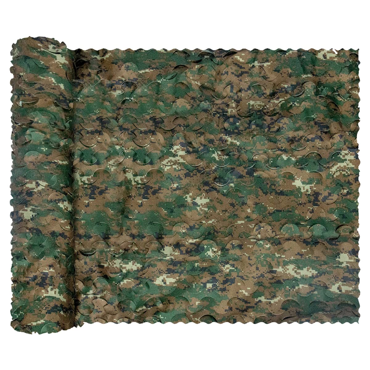 WINWAYCamo Netting Camouflage Net Bulk Roll Sunshade Mesh Net for Hunting Shooting Military Theme Party Decoration