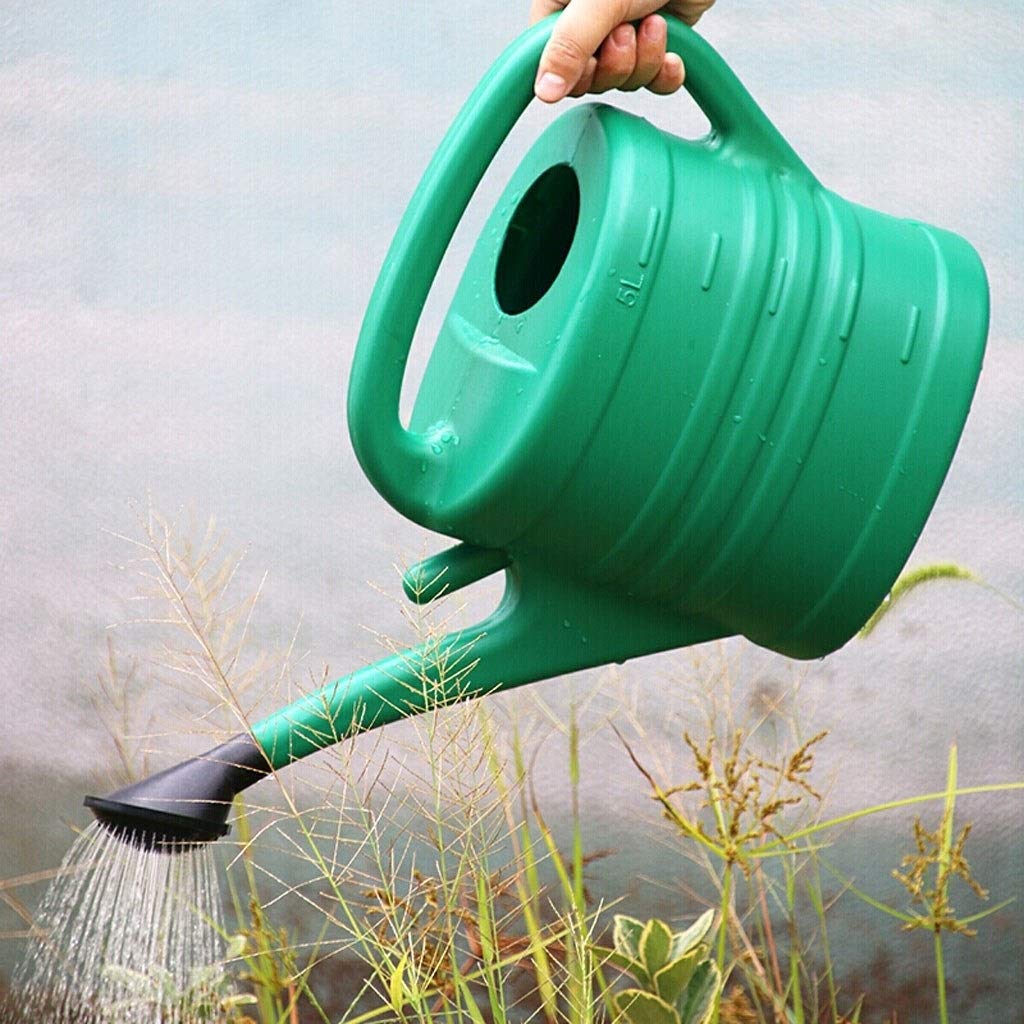 Outdoor-Gießkanne, Garten-Gießkanne, Zuhause, Langer Mund, Wasserkessel, Balkon, Pflanzen, Bewässerungswerkzeug, große Kapazität, Gießen, einfaches Befüllen (Size : 10L)