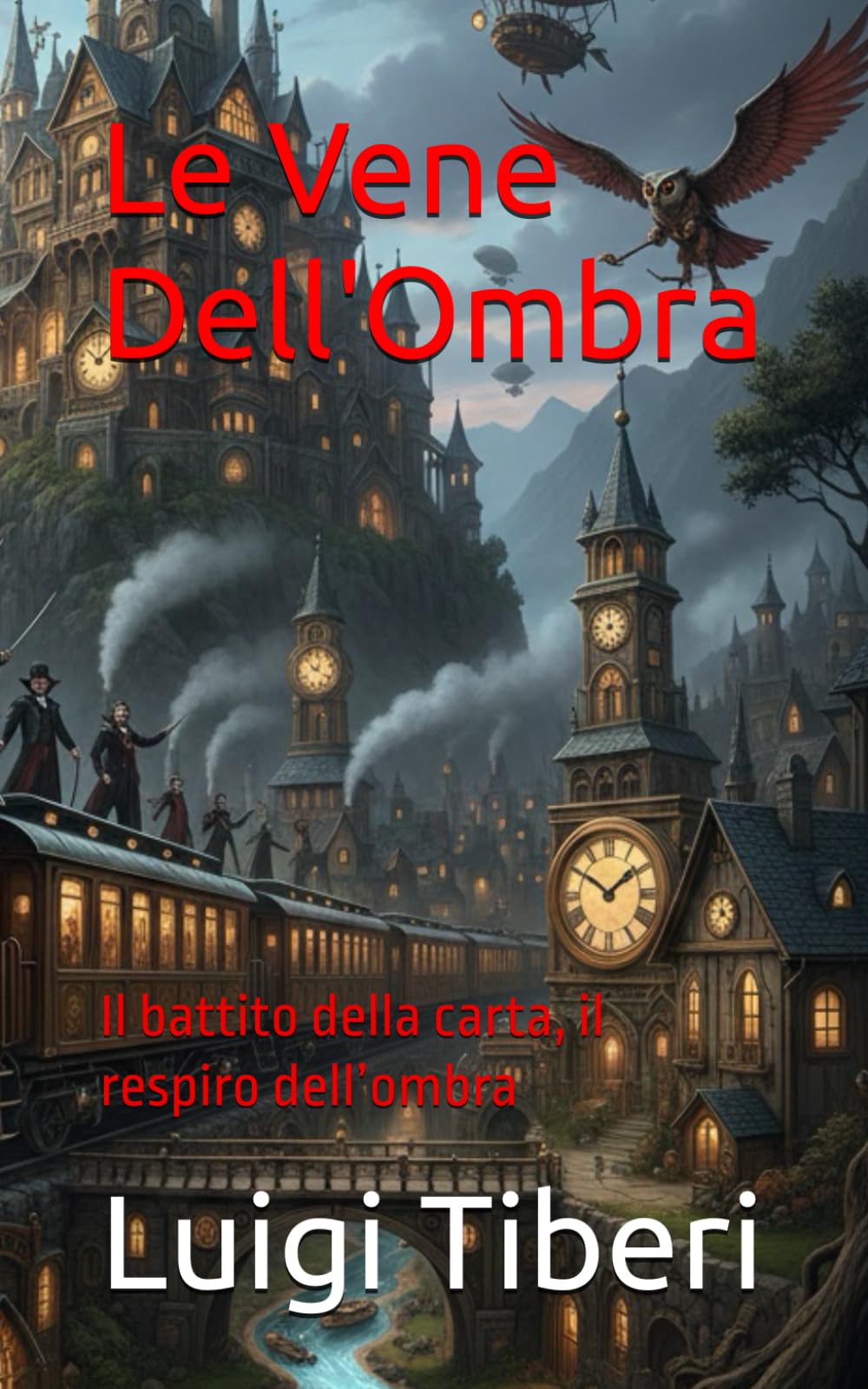 Le Vene Dell'Ombra: Il battito della carta, il respiro dell’ombra (Crimson)