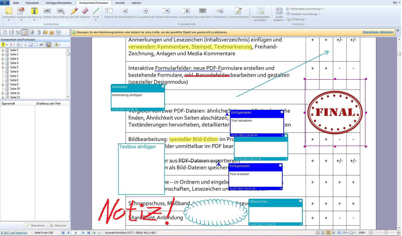 Perfect PDF 11 PREMIUM inkl. OCR - 3 USER - PDF Erstellen, Bearbeiten, Umwandeln, Sichern, Kommentieren, Formulare, 100% Kompatibel mit PDF Dokumenten Windows 11, 10, 8.1, 7